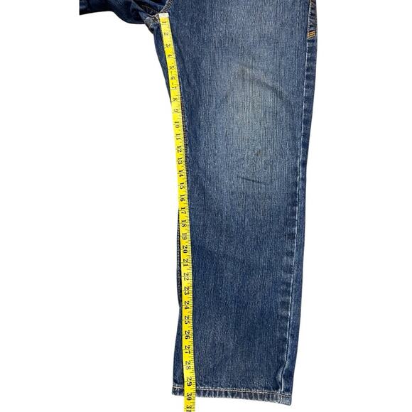 Ariat Mens FR M3 Loose Jeans Cat 2 Flame Resistant Distress 36x30 - Picture 12 of 14